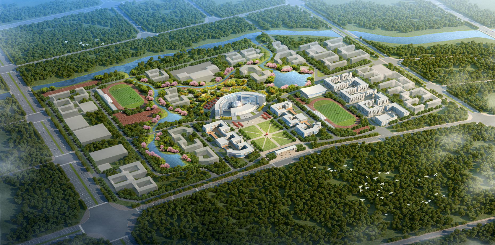 乐鱼(中国)官网-leyu.com建设承建信阳师范学院淮河校区一期 建设项目BIM技术应用总结